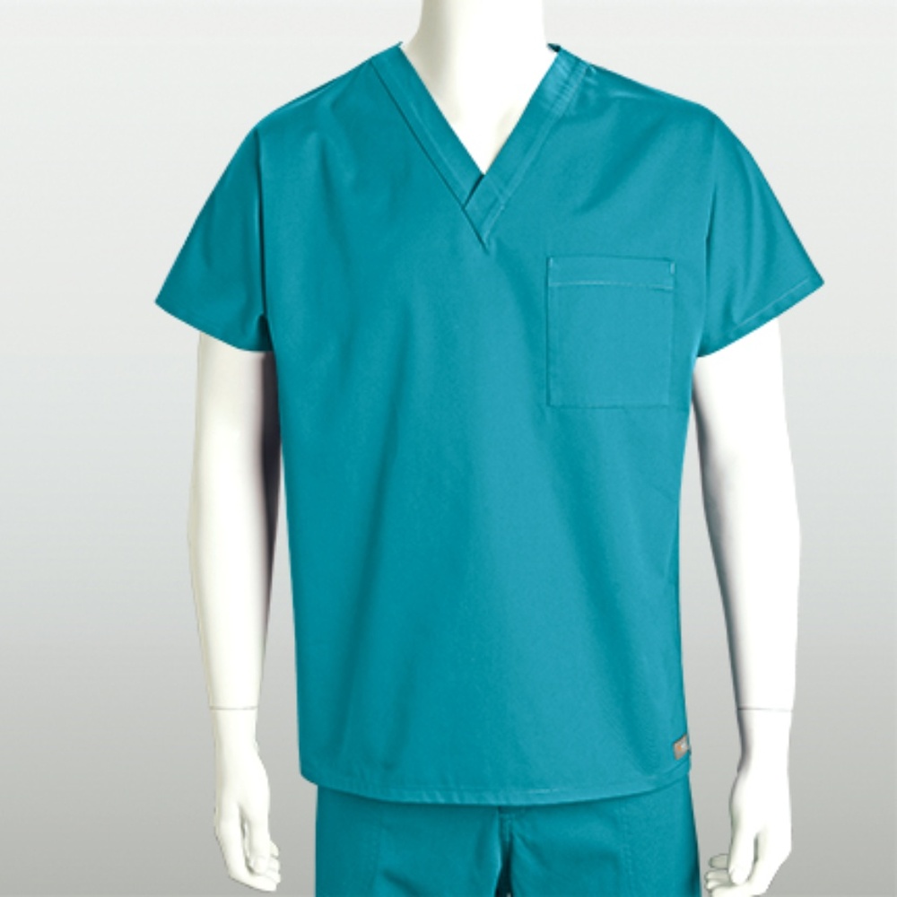 ICU Barco Medical Uniform Scrub Top TEAL XL